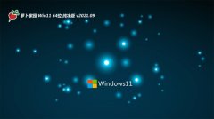 ܲ԰Windows11 ͨô64λ 2021.09